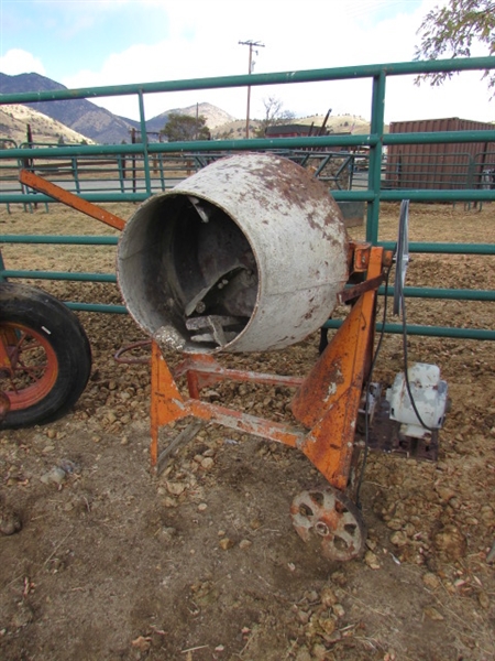 ELECTRIC CEMENT MIXER