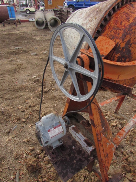 ELECTRIC CEMENT MIXER