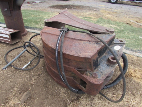 23 HYDRAULIC JAW GRAPPLING BUCKET