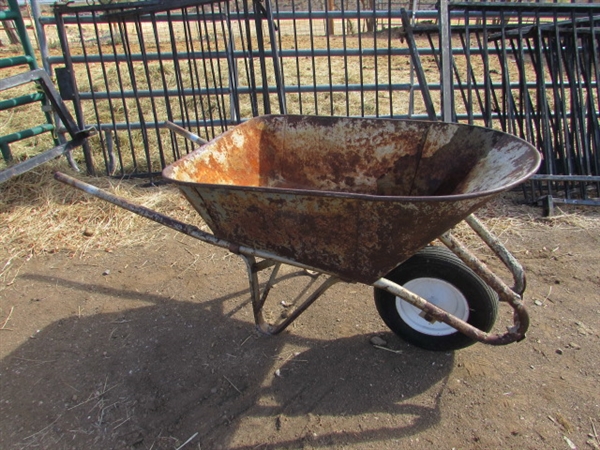 HEAVY DUTY CONTRACTORS WHEELBARROW - ALL METAL