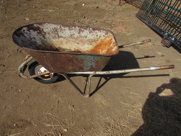 HEAVY DUTY CONTRACTORS WHEELBARROW - ALL METAL