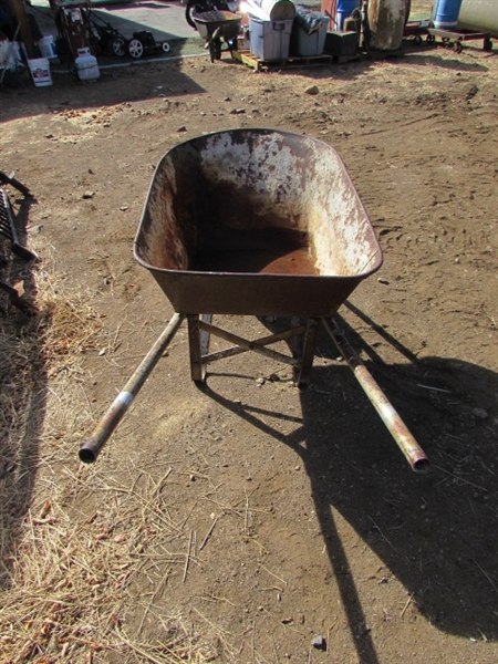 HEAVY DUTY CONTRACTORS WHEELBARROW - ALL METAL