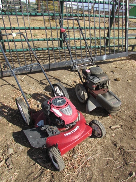 GAS POWERED LAWN EQUIPMENT - FOR PARTS/REPAIR