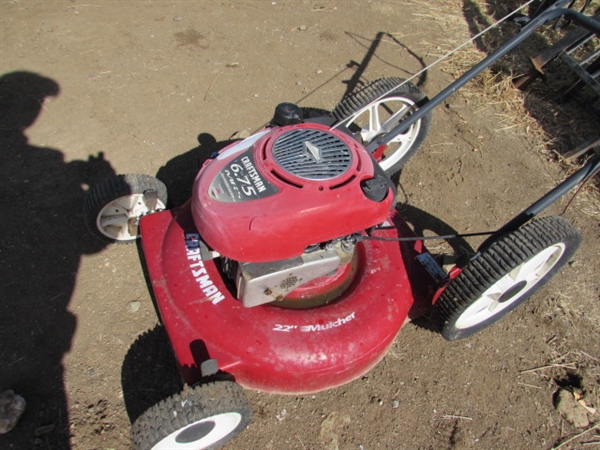 GAS POWERED LAWN EQUIPMENT - FOR PARTS/REPAIR