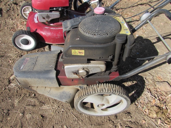 GAS POWERED LAWN EQUIPMENT - FOR PARTS/REPAIR