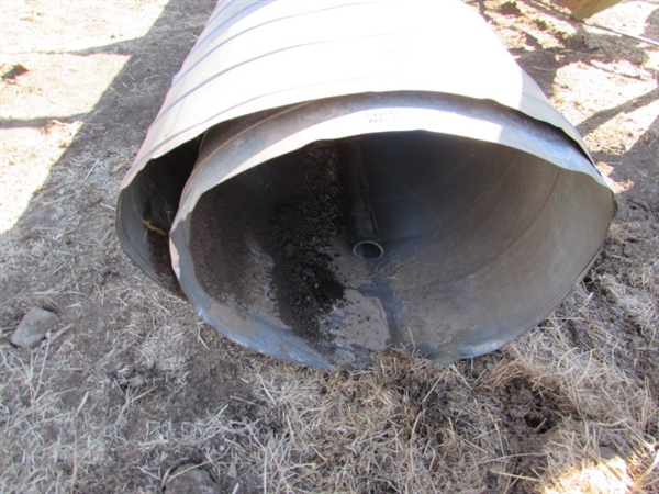 METAL CULVERT (2 PCS) & BRACKETS