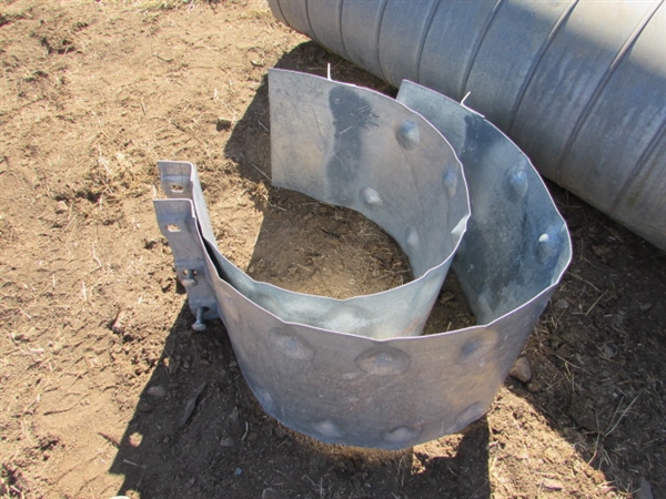 METAL CULVERT (2 PCS) & BRACKETS