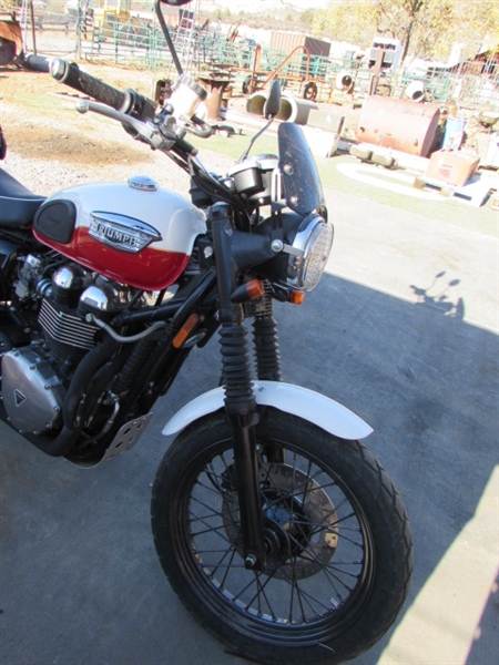 2007 TRIUMPH SCRAMBLER 900 MOTORCYCLE