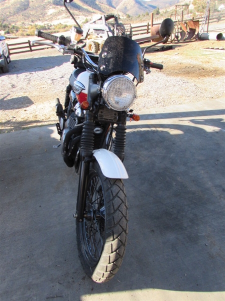 2007 TRIUMPH SCRAMBLER 900 MOTORCYCLE