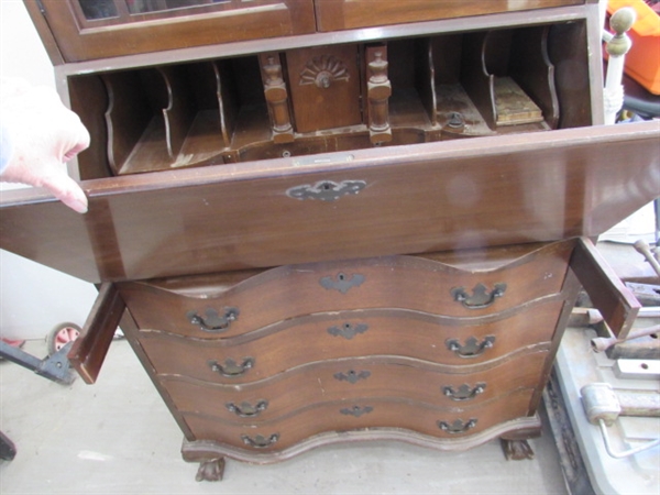 VINTAGE SECRETARY HUTCH