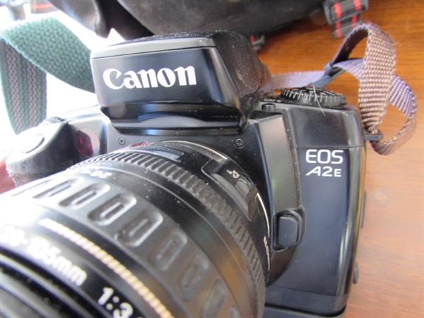 35mm CANON EOS A2e FILM CAMERA W/CASE