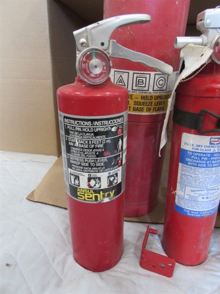 FIRE EXTINGUISHERS