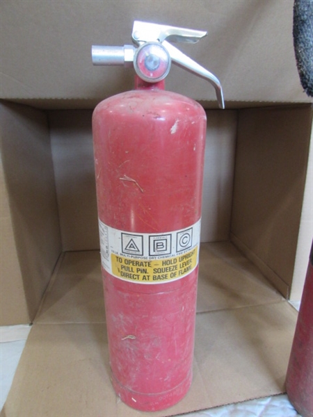 FIRE EXTINGUISHERS