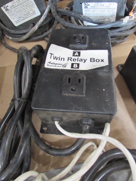 UTILITY PUMPS & TWIN RELAY BOXES