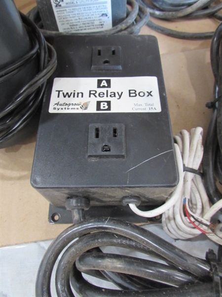 UTILITY PUMPS & TWIN RELAY BOXES