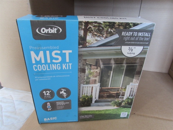 NIB MAGIC MESH SCREEN & MIST COOLING KIT