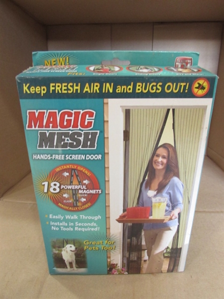 NIB MAGIC MESH SCREEN & MIST COOLING KIT