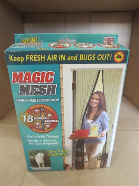 NIB MAGIC MESH SCREEN & MIST COOLING KIT