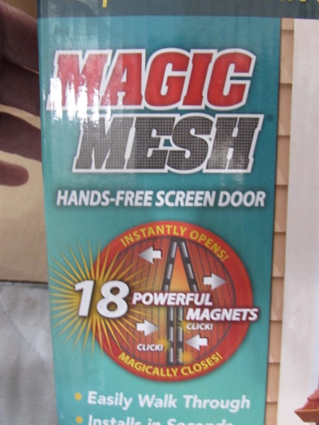 NIB MAGIC MESH SCREEN & MIST COOLING KIT