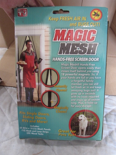 NIB MAGIC MESH SCREEN & MIST COOLING KIT