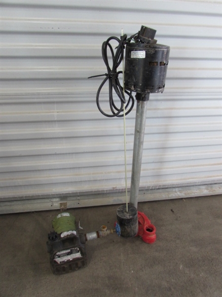 SUMP PUMP & TRANSFER PUMP