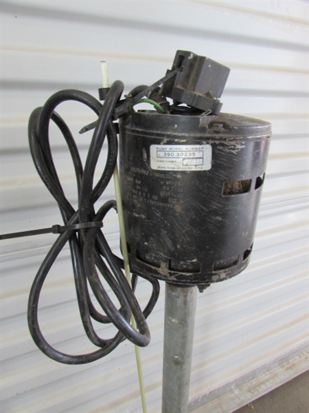 SUMP PUMP & TRANSFER PUMP