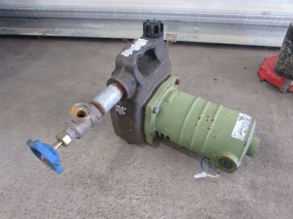 SUMP PUMP & TRANSFER PUMP