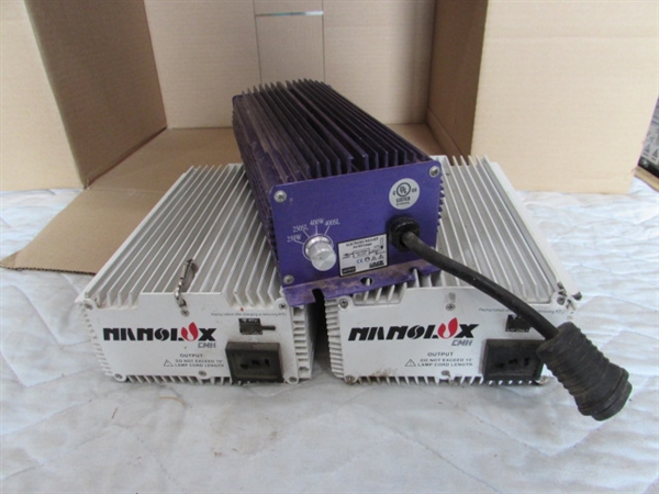 3 BALLASTS