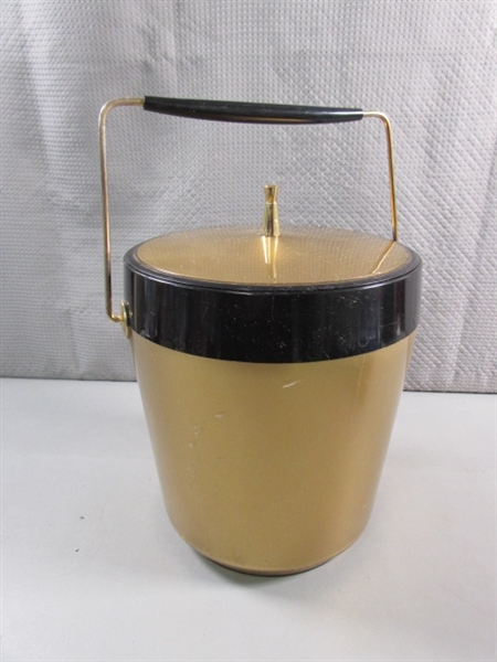 VINTAGE ICE BUCKET, MENU HOLDERS, VASES & MORE