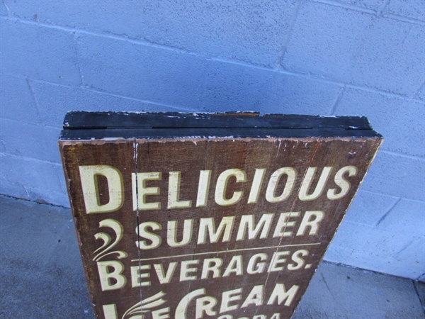 A FRAME SANDWICH BOARD