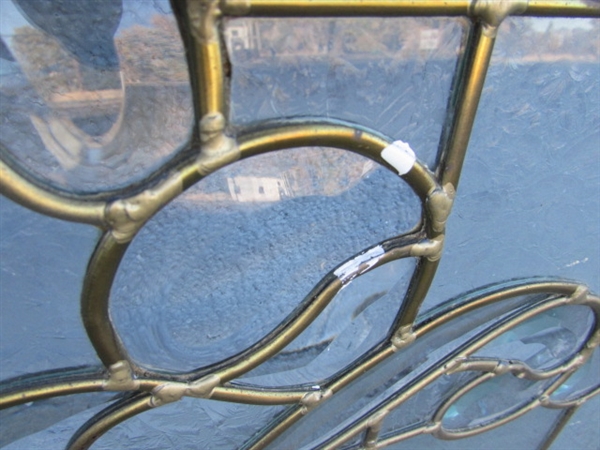 LEADED GLASS PANEL