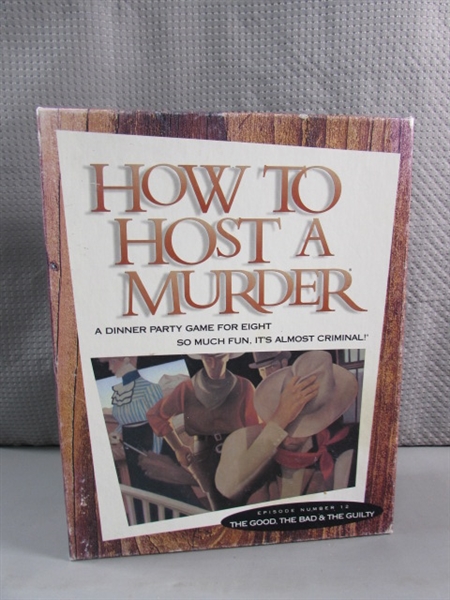 HOW TO HOST A MURDER GAME