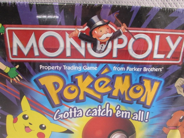 NEW SEALED POKEMON MONOPOLY GAME