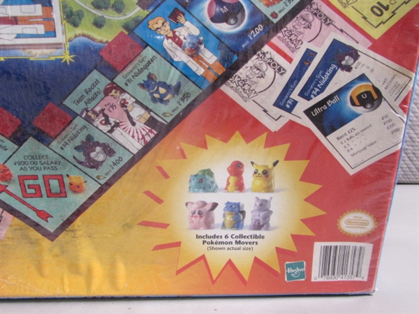 NEW SEALED POKEMON MONOPOLY GAME