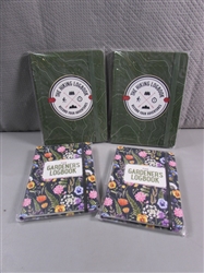 NEW "HIKING" & "GARDENING" LOGBOOKS