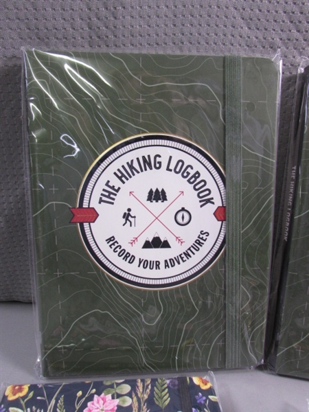 NEW HIKING & GARDENING LOGBOOKS