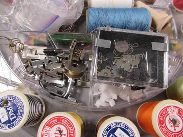 ASSORTED SEWING NOTIONS & SUPPLIES