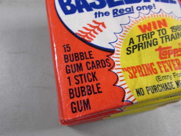 36 UNOPENED WAX PACKS 1988 TOPPS MAJOR LEAGUE BASEBALL CARDS