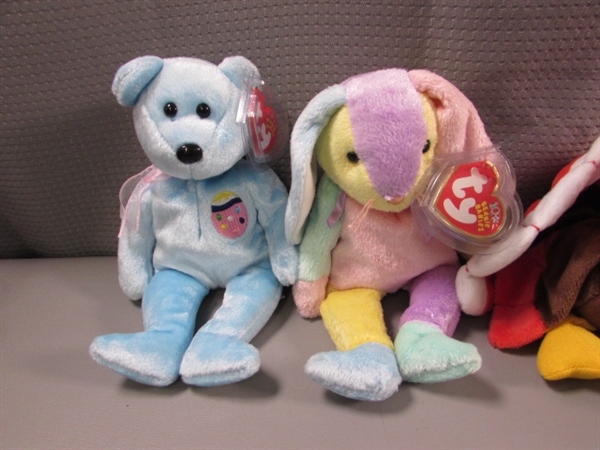 13 TY BEANIE BABIES - ALL HAVE EAR TAGS