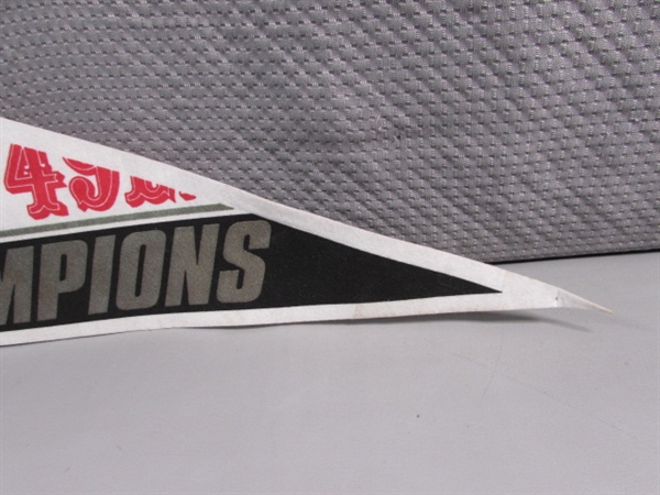 SF 49ERS SUPERBOWL XXIV PENNANT