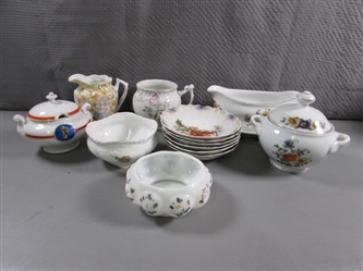 MIXED LOT OF VINTAGE & ANTIQUE CHINA