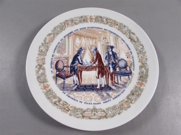 3 D'ARCEAU LIMOGES COLLECTOR PLATES