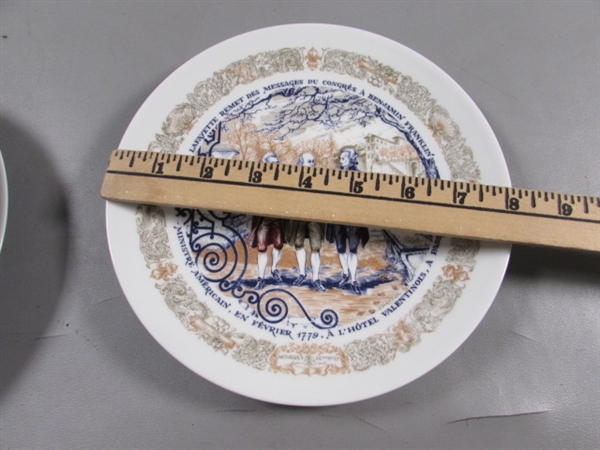 3 D'ARCEAU LIMOGES COLLECTOR PLATES