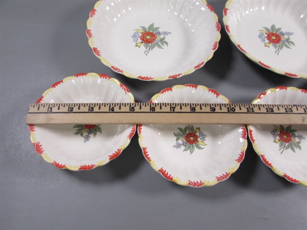 6 LIMOGES MONSOON BOWLS