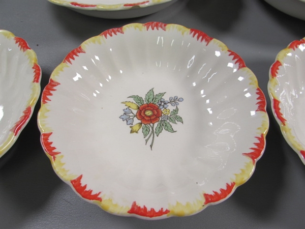 6 LIMOGES MONSOON BOWLS