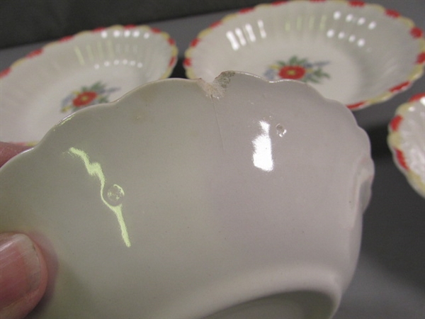 6 LIMOGES MONSOON BOWLS