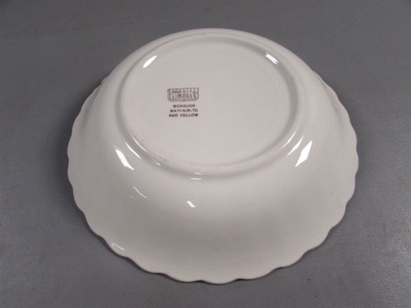 6 LIMOGES MONSOON BOWLS