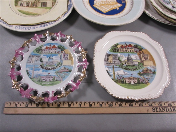 LARGE COLLECTION OF SOUVENIR PLATES