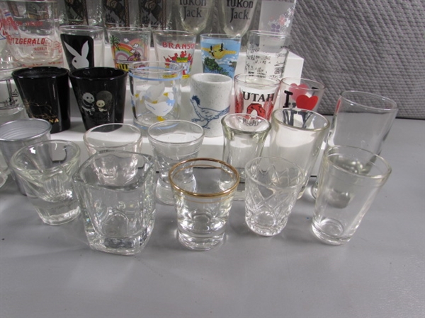 LARGE COLLECTION OF SHOT GLASSES #2