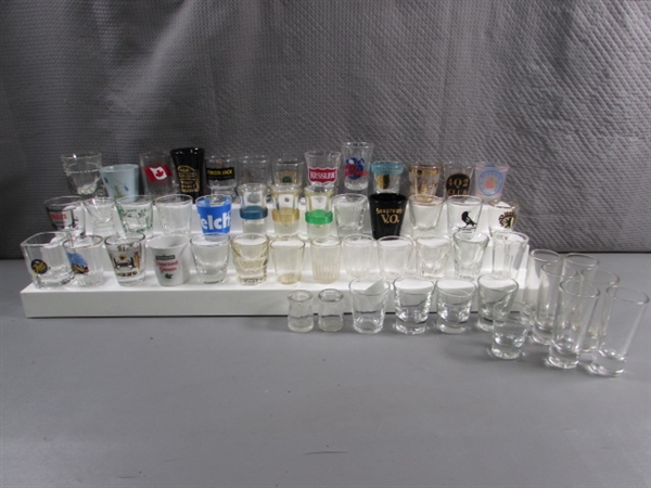 LARGE COLLECTION OF SHOT GLASSES #3